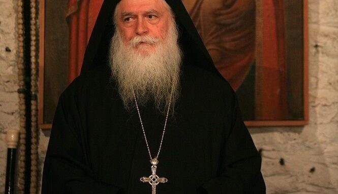 Greece,-,April,15,2006:,Senior,Monk,At,Koutloumoussiou,Monastery